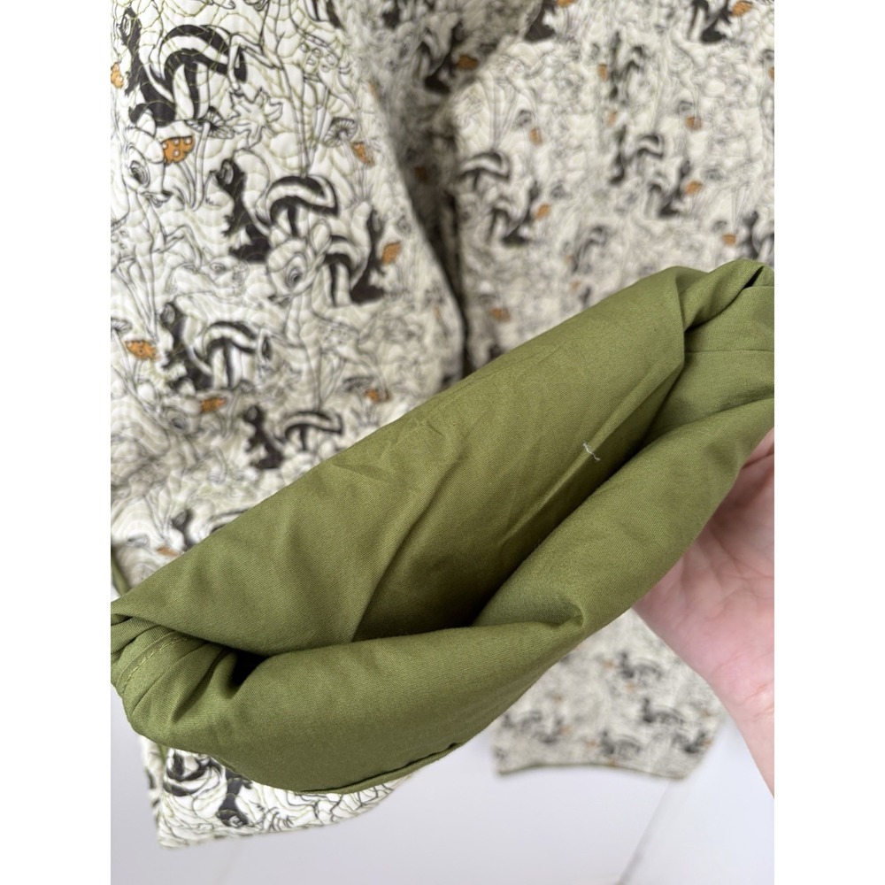 Disney Bambi Cotton Pull On Cropped Pants Green Plus Size 2XL - Picture 9 of 15